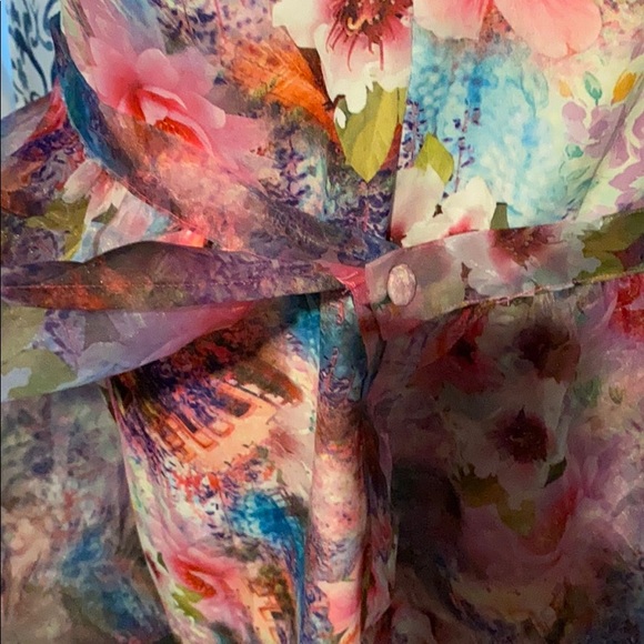 NEW YORK AND COMPANY 2/1 MULTICOLORED DRESS XL NWT - Picture 6 of 8